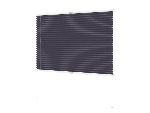 Plisé rolety LUX - látka Starless night 11187 - BLACKOUT (zatemňujúca) 2