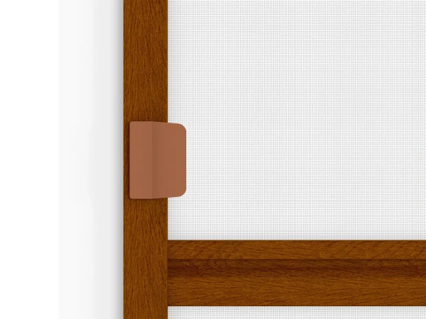 Siete proti hmyzu na DVERE - posuvné - DUB ZLATÝ - drevoimitácia - s priečkou 5