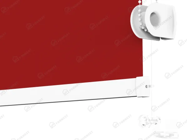 Roleta MINI - látka Madagaskar 208 - červená - (zatemňujúca) 3