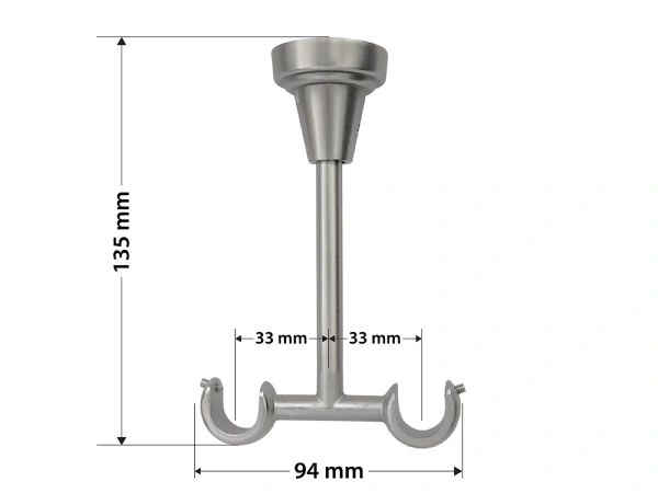 Garniža 16x16mm - 2rady - PIZA - satin 5