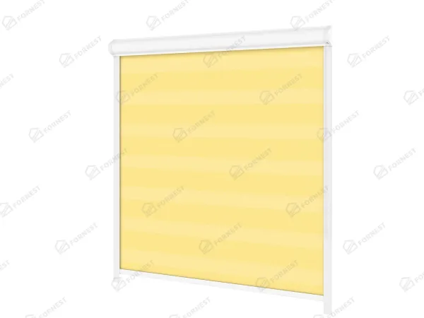 Roleta SWING LITE - deň a noc - látka Bahama 1801 - vanilková 2