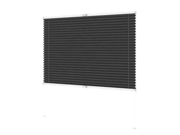 Plisé rolety LUX - látka Asphalt 11196 - BLACKOUT (zatemňujúca) 2