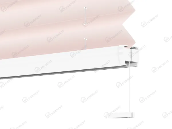 Plisé rolety LUX - látka Lovely rose 11073 - PEARL 6