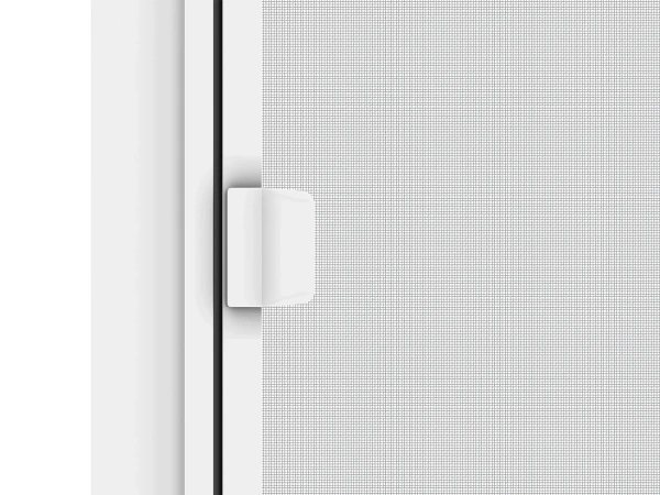 Siete proti hmyzu na DVERE - pántové v ráme SMART - BIELA - RAL 9016 - bez priečky 5