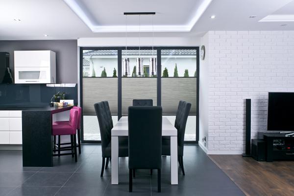 Plisé rolety LUX - látka BLACKOUT (zatemňujúca) 2