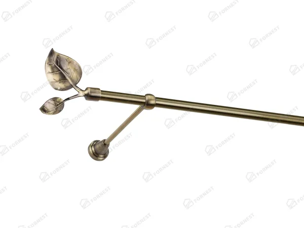 Garniža 16mm - 1rad - LIST VEĽKÝ - antik 1