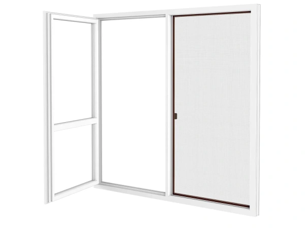 Siete proti hmyzu na DVERE - posuvné - ORECH - drevoimitácia - bez priečky 4