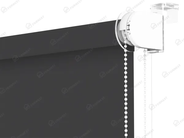 Roleta MINI - látka Eden 140 - sivo čierna 2