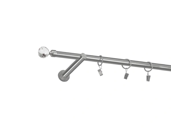 Garniža 19mm - 1rad - GUĽA CRYSTAL - satin