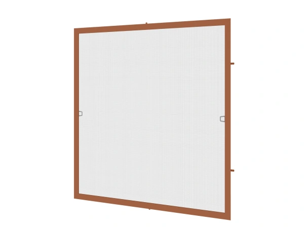 Siete proti hmyzu na OKNO - pevné - HNEDÁ - RAL 8003 3