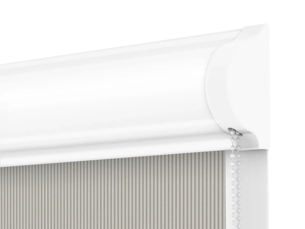 Roleta SWING PREMIUM - deň a noc - látka Bahama 1806 - sivá 3