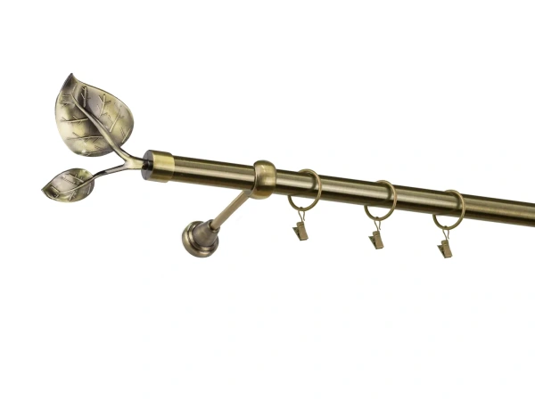 Garniža 25mm - 1rad - LIST VEĽKÝ - antik