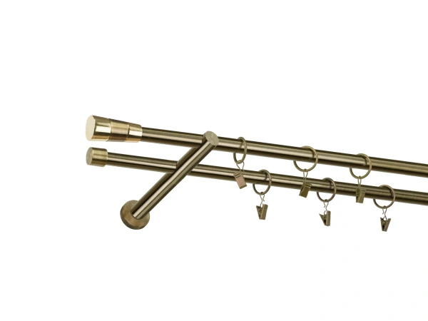 Garniža 16x16mm - 2rady - VOLEO - antik