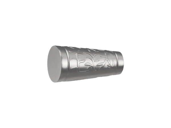 Garniža 19x19mm - drážková tyč - 2rady - SEVILLA - satin 2