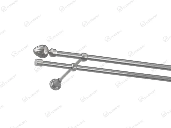 Garniža 16x16mm - 2rady - ODEON - satin 1