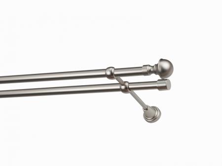 Garniža 19x19mm - 2rady - BOSTON - satin 1