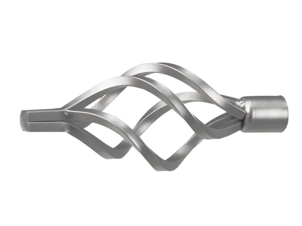 Garniža 16x16mm - 2rady - GUĽA AZUR - satin 2