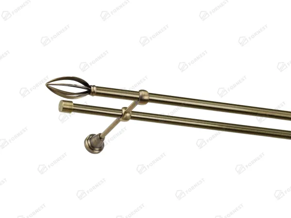 Garniža 16x16mm - 2rady - PANTEON - antik 1