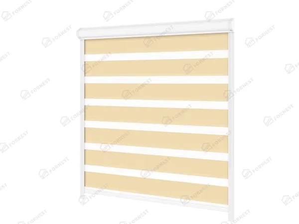 Roleta SWING LITE - deň a noc - látka Zakynthos 05 - croissant 1