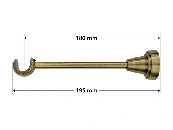 Garniža 19mm - 1rad - PULLO - antik 4