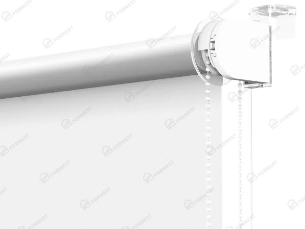 Roleta MINI - látka Madagaskar 051 - biela - (thermo) 2