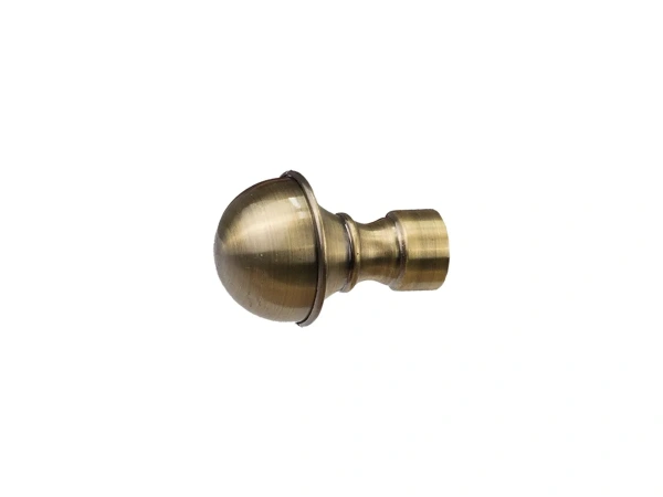 Garniža 19mm - drážková tyč - 1rad - BOSTON - antik 2