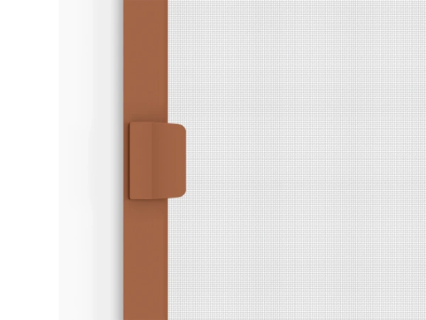 Siete proti hmyzu na DVERE - pántové - HNEDÁ - RAL 8003 - bez priečky 5