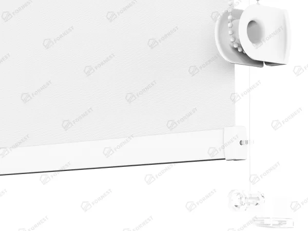 Roleta MINI - látka Madagaskar 051 - biela - (thermo) 3