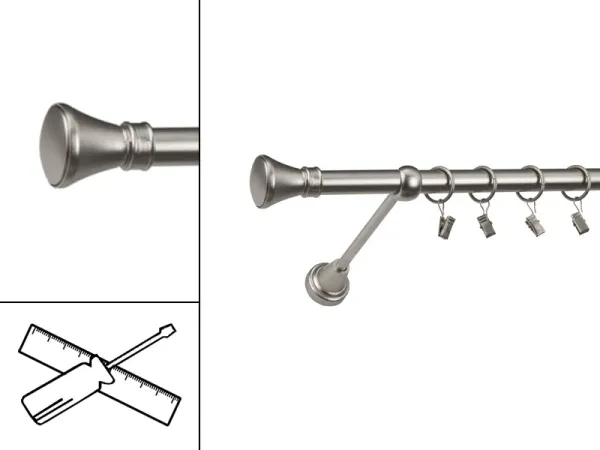 Garniža 19mm - 1rad - KOLOSEO - satin
