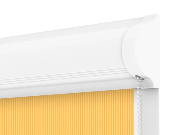 Roleta SWING LITE - deň a noc - látka Bahama 1803 - svetlo oranžová 3