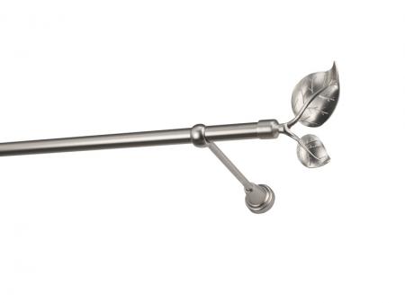 Garniža 19mm - 1rad - LIST VEĽKÝ - satin 1