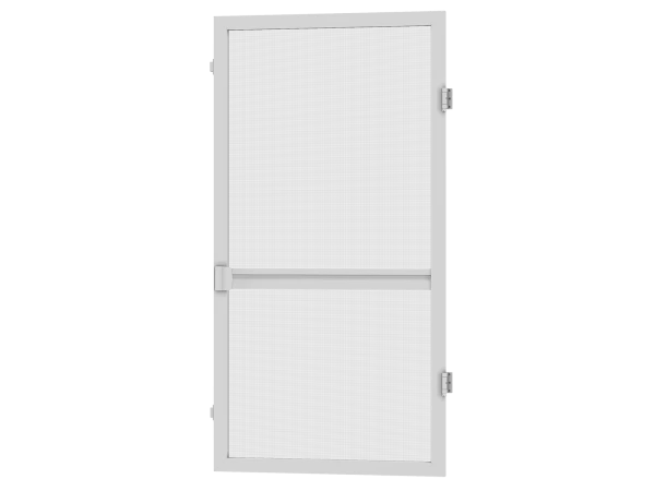 Sieťky na DVERE - pántové - bežné farby - s priečkou