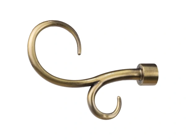 Garniža 16x16mm - 2rady - HÁK DVOJITÝ - antik 2