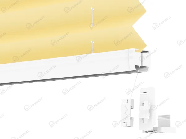 Plisé rolety LUX - látka Lemon fizz 11067 - PEARL 5