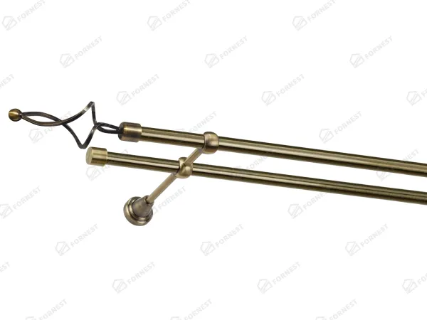 Garniža 16x16mm - 2rady - FALIST - antik 1