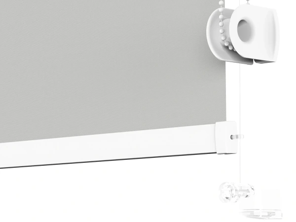 Roleta MINI - látka Madagaskar 054 - bledo sivá - (zatemňujúca) 3