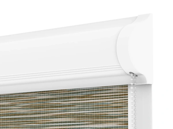 Roleta SWING LITE - deň a noc - látka Maurícius 64 - canvas dekor 3