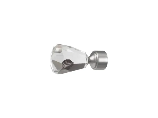 Garniža 16mm - 1rad - CRYSTAL CONE - satin 2
