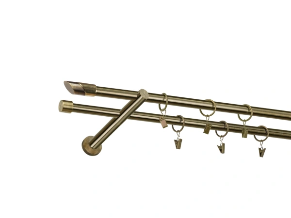 Garniža 16x16mm - 2rady - PIZA - antik