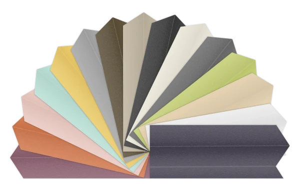 Vzorky látok plisé - kolekcia BLACKOUT (zatemňujúca)