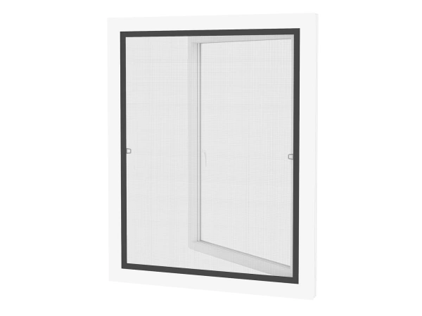 Szúnyogháló ablakhoz - fix - ANTRACIT - RAL 7016 1