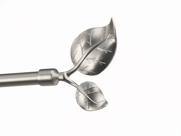 Garniža 19mm - 1rad - LIST VEĽKÝ - satin 4