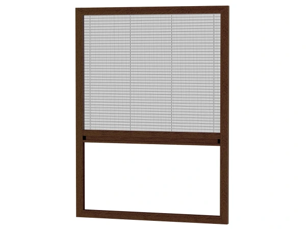 Siete proti hmyzu na OKNO - PLISÉ LITE - ORECH - drevoimitácia