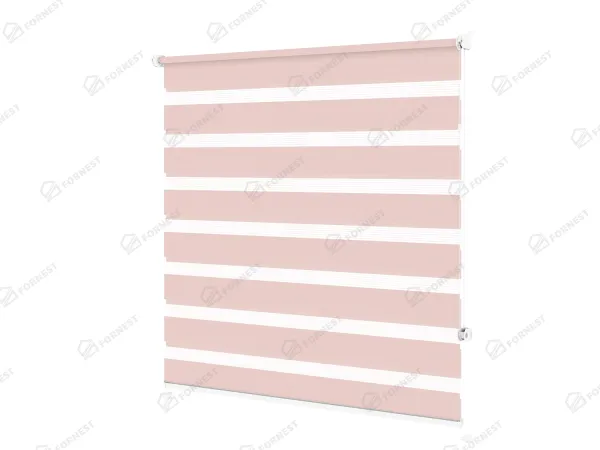 Roleta MINI - deň a noc - látka Bahama 1811 - staroružová 1