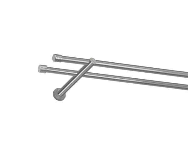 Garniža 16x16mm - 2rady - RADIATOR - satin 1