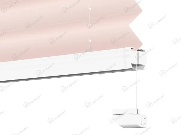 Plisé rolety LUX - látka Lovely rose 11241 - BLACKOUT (zatemňujúca) 8