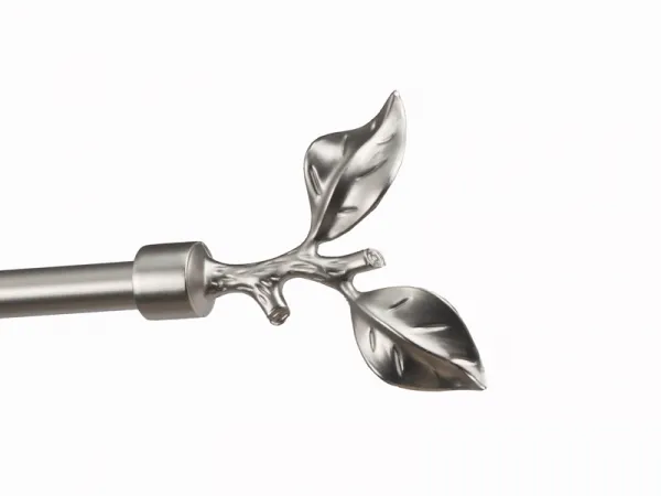 Garniža 19x19mm - 2rady - LIST ROSE - satin 5