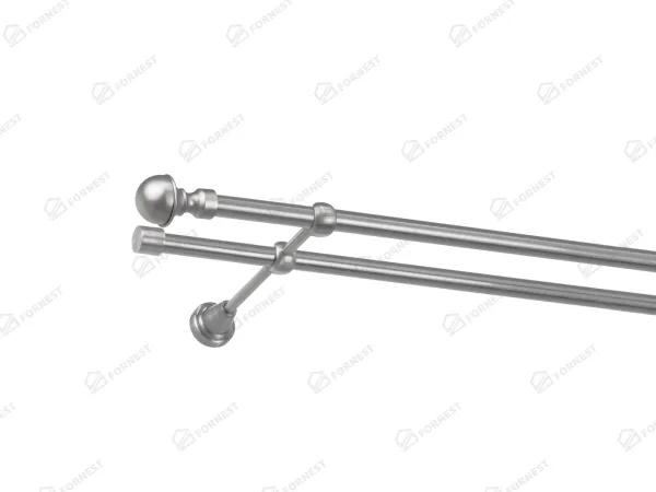 Garniža 16x16mm - 2rady - BOSTON - satin 1