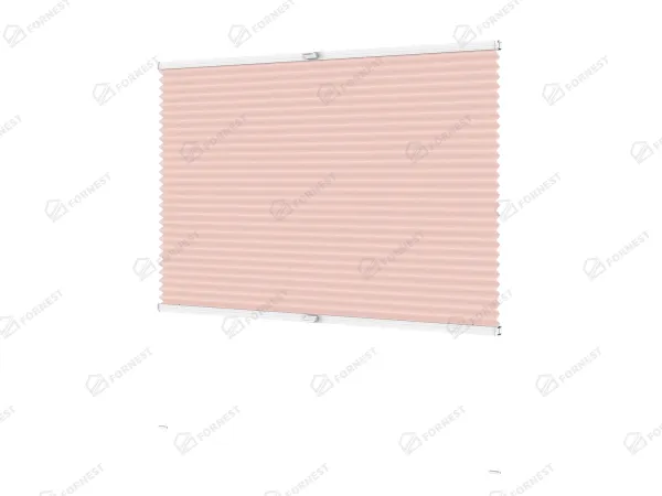 Plisé rolety LUX - látka Lovely rose 11241 - BLACKOUT (zatemňujúca) 2