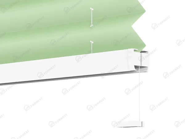 Plisé rolety LUX - látka Glam green 11068 - PEARL 6